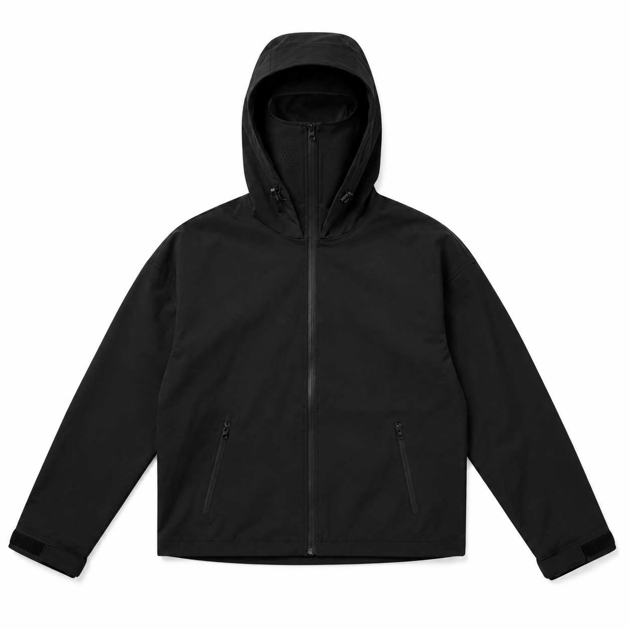 BLACK SHELL JACKET
