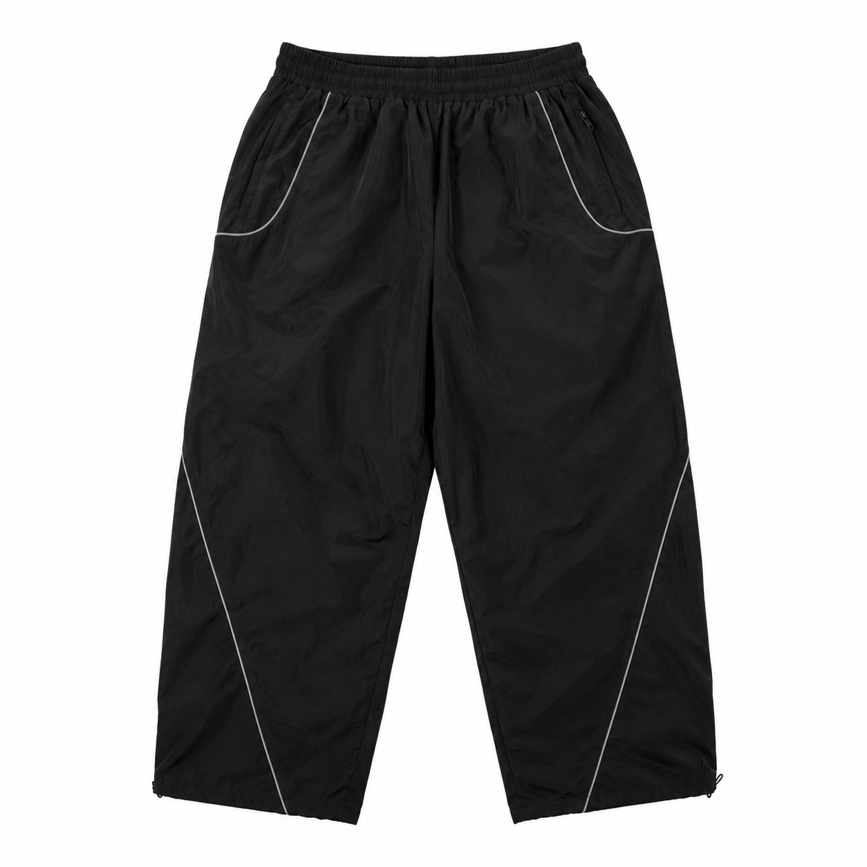 BLACK TRACK PANTS